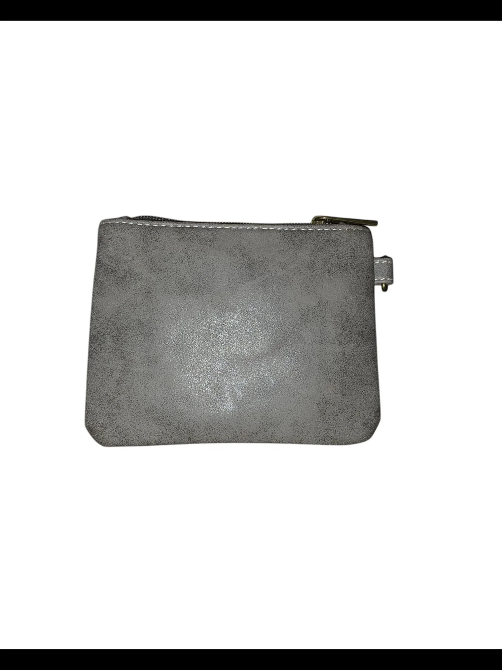 Brand New - Gray Owl Embroidered Wristlet Pouch Wallet